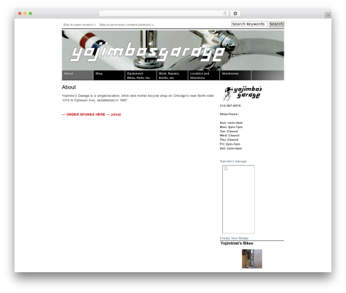 Flickr tag WordPress plugin - yojimbosgarage.com/blog