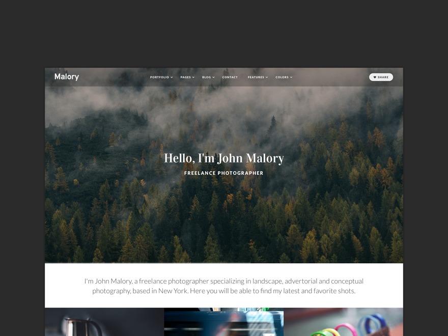 Malory WordPress theme Malory WordPress theme