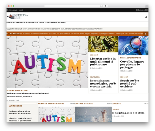 MXDesign Network WordPress theme - medicinalive.com