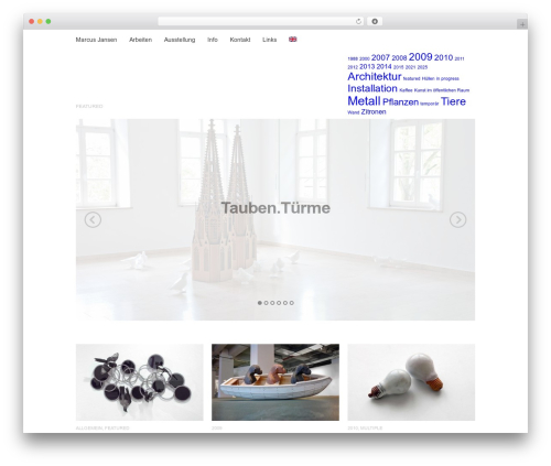 Svelte WordPress theme - marcus-jansen.de