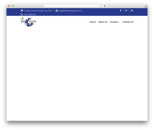 Theme WordPress Divi - littlestepscollege.co.za