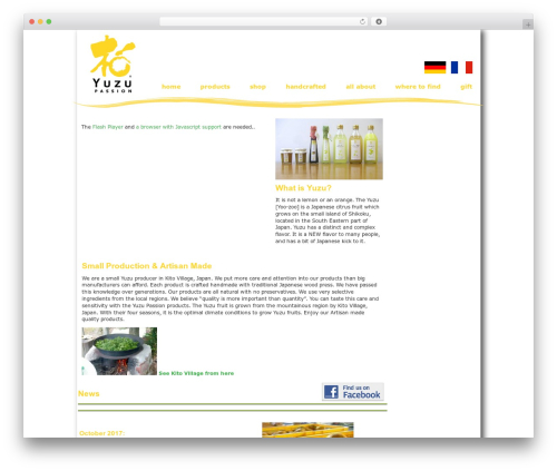 Thumbnail viewer WordPress plugin - yuzupassion.com
