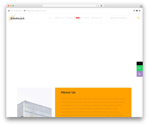 WordPress theme CiyaShop - warninglightbars.com