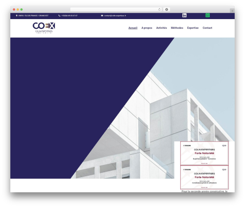 Divi flyin WordPress plugin - colin-expertises.fr