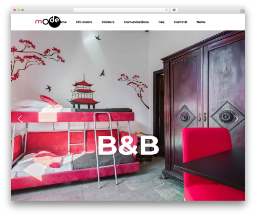 WordPress theme moOde - moode.it