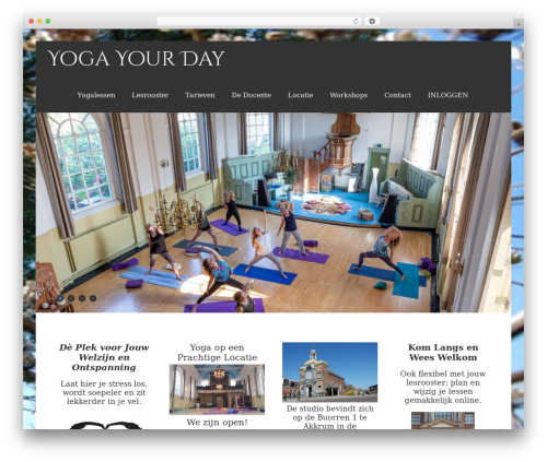 Asteria Lite theme WordPress - yogayourday.nl