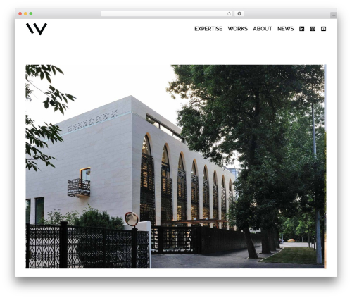 Gridzone premium WordPress theme - westfourtharchitecture.com