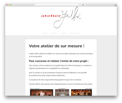 Konmi theme WordPress - yelbi.ch