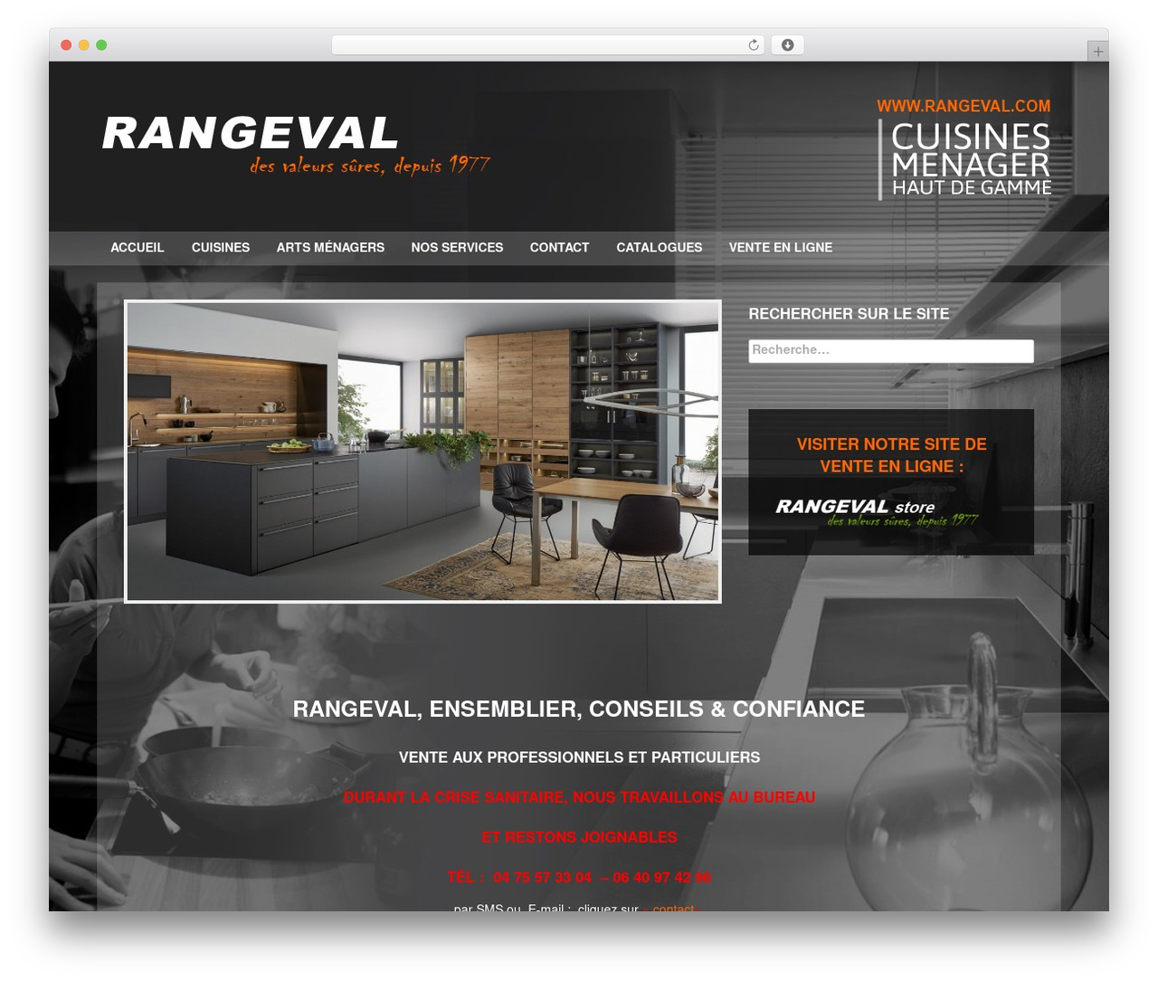 Rangeval theme WordPress - rangeval.com