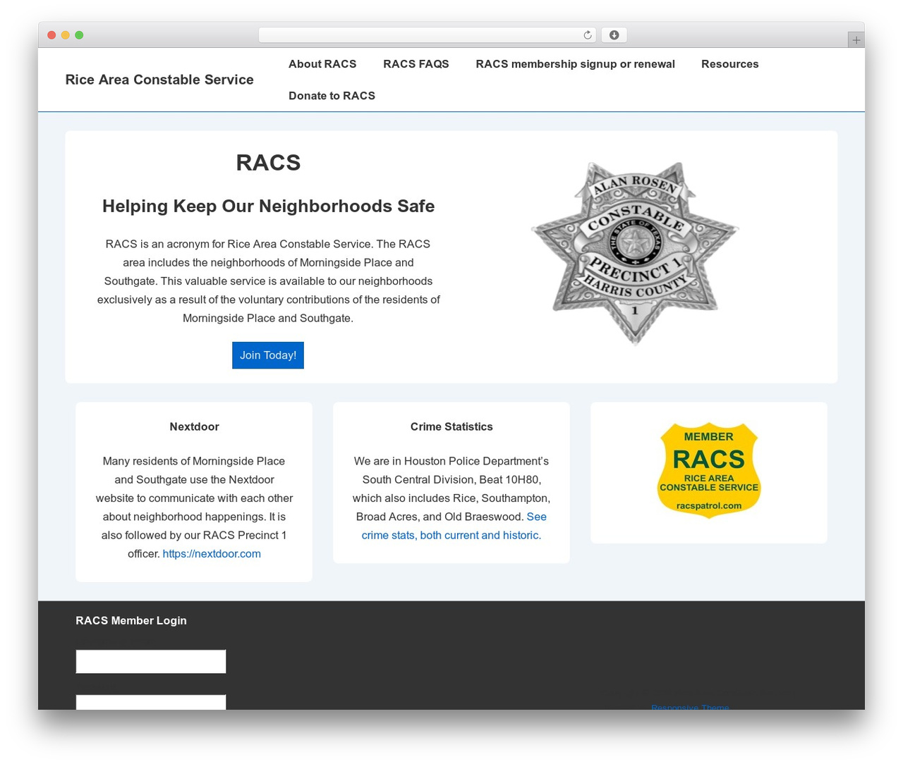 Responsive WordPress theme - racspatrol.com Responsive WordPress theme - racspatrol.com