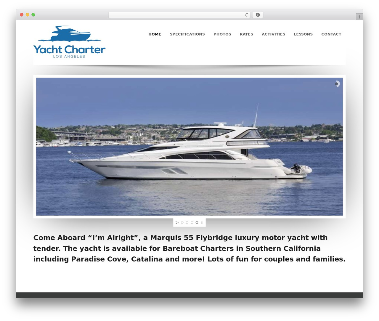 Sparse premium WordPress theme - yachtcharterla.com Sparse premium WordPress theme - yachtcharterla.com