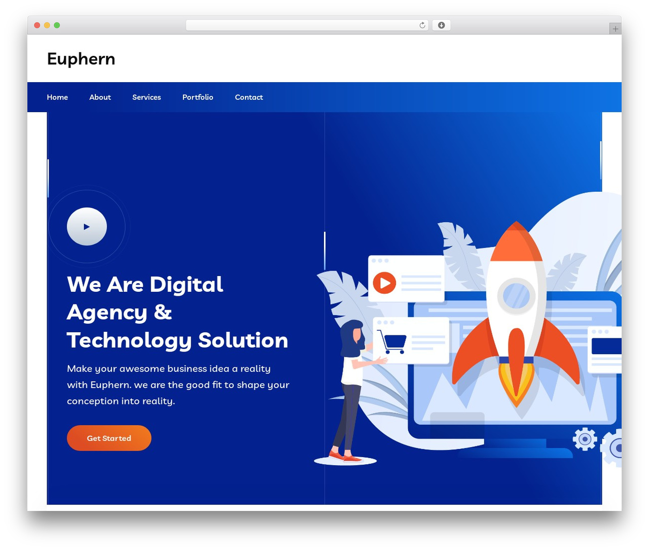 Theme WordPress Braintech - euphern.com Theme WordPress Braintech - euphern.com