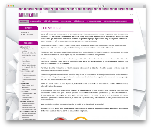 Theme WordPress Este - este.ee