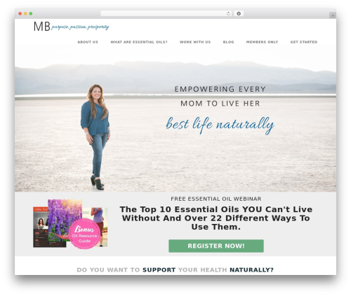 WordPress theme Essentials - melissabranske.com
