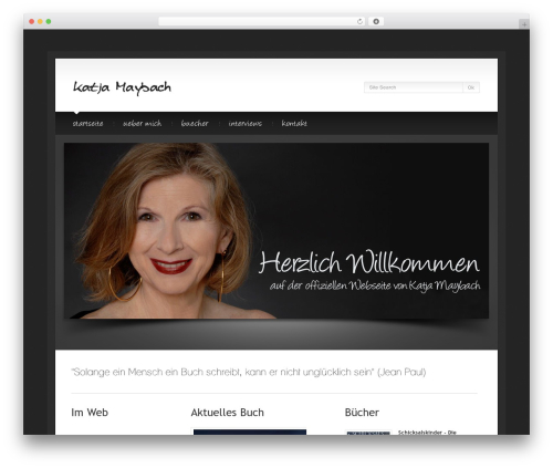 Social Networks Widget (social-networks-widget) free WordPress plugin - katja-maybach.de
