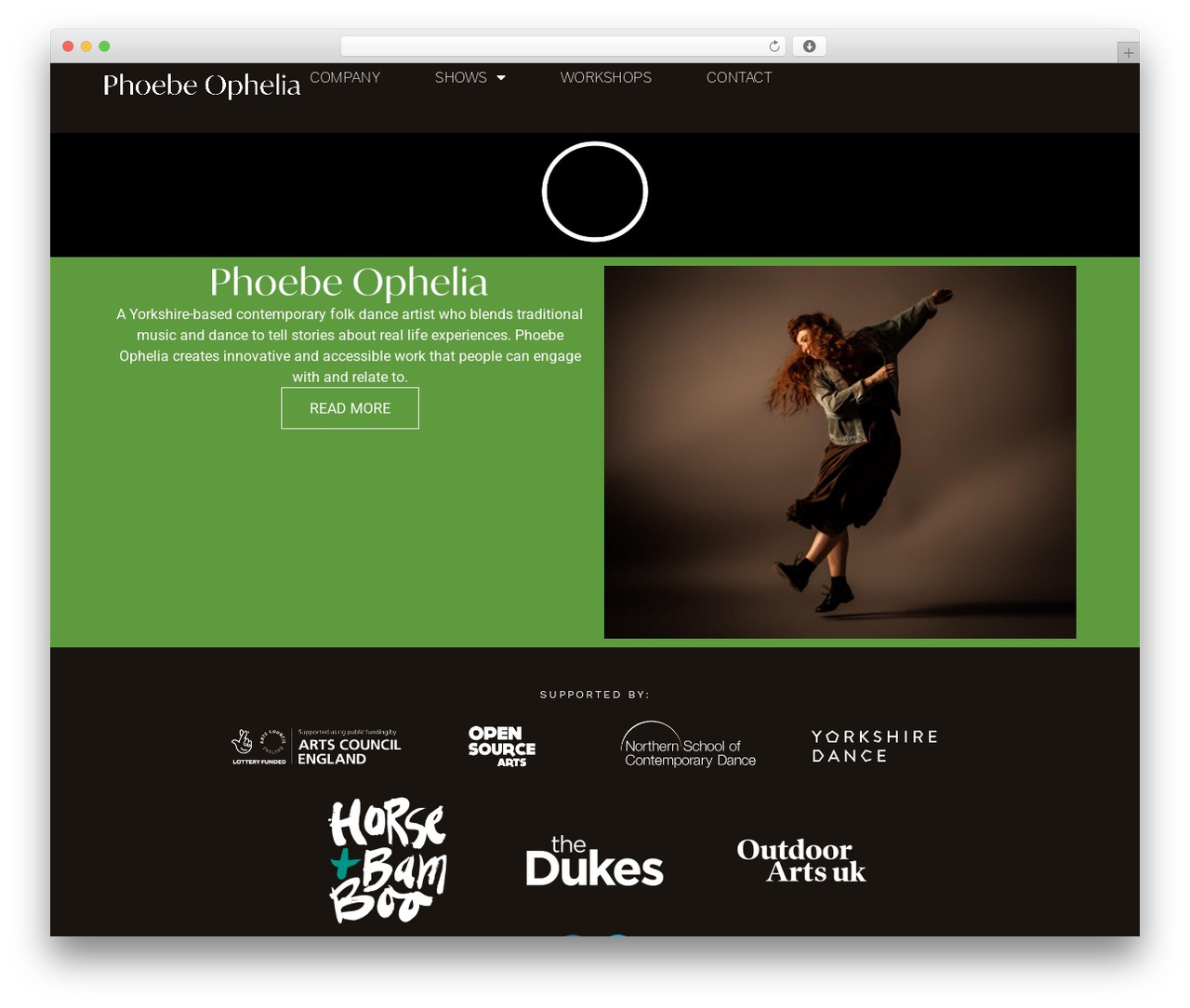 WP theme Hello Elementor - phoebeophelia.com