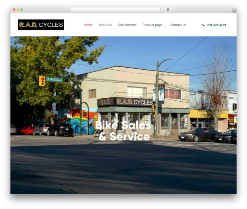 yokoo WordPress theme - radcyclesinc.com