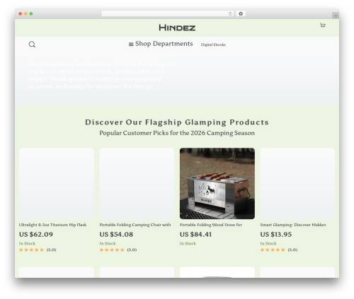 Botticelli WordPress theme - hindezmarketplace.com