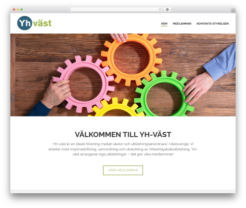 WordPress theme The Sceleton theme - yhvast.se