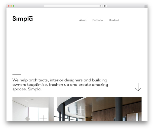 WordPress theme Simpla - madesimpla.com