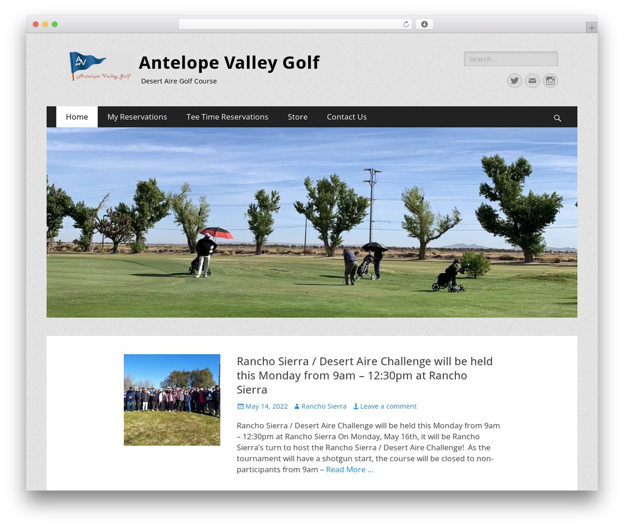 Catch Responsive WordPress theme - ranchosierragolfcourse.com