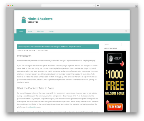 Discovery WordPress theme - night-shadows.org Discovery WordPress theme - night-shadows.org