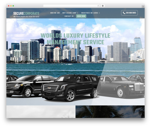 Halio WordPress plugin - securecorptravel.com