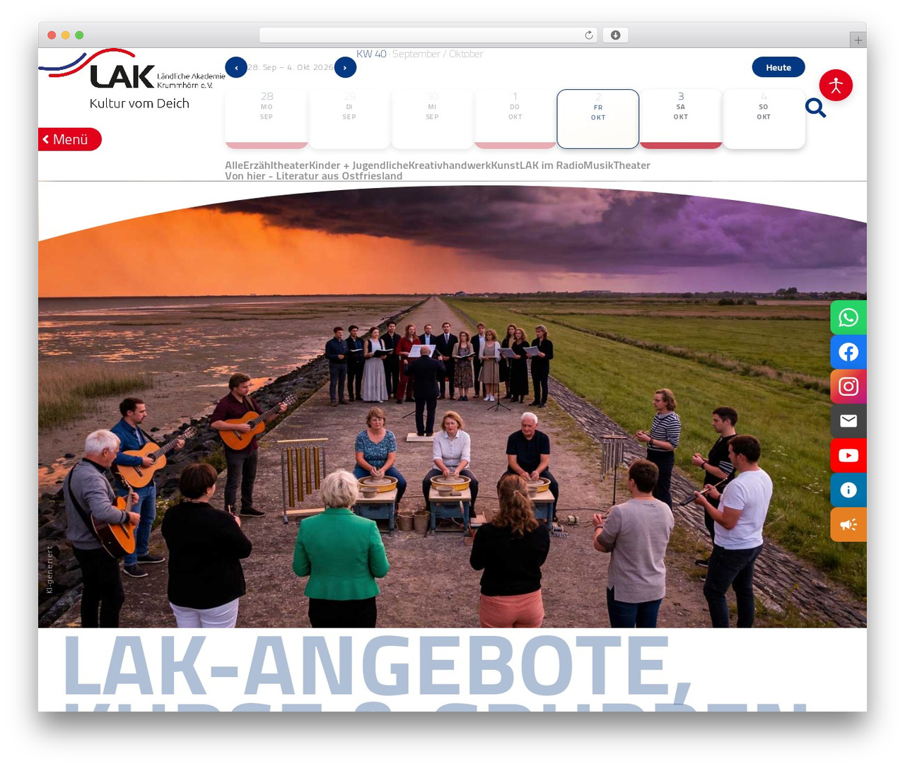 LAK Design WordPress theme - lak.de