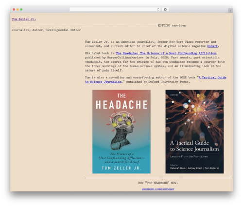 pub/archivist - WordPress.com WordPress theme - tomzeller.com