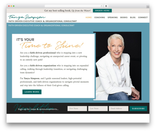 Theme WordPress Divi - tanyasimpson.com