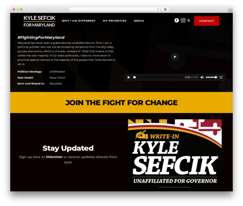 Navi by bonfire WordPress plugin - kylesefcik.com