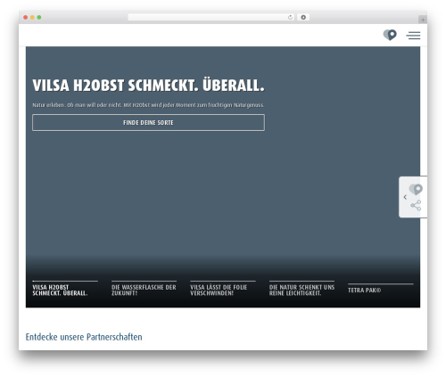 WordPress theme Vilsa - vilsa.de