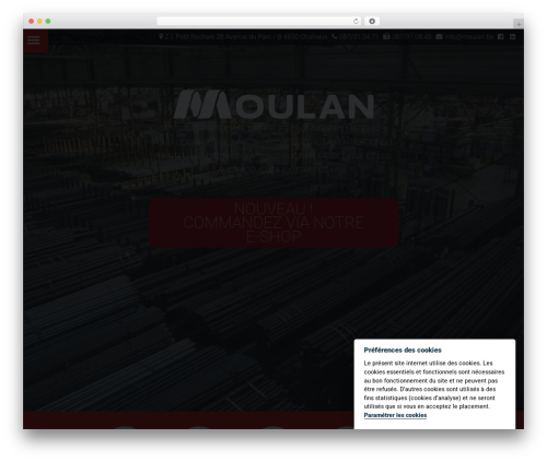 Lws cookie WordPress plugin - moulan.be