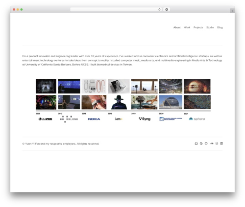Workality Plus premium WordPress theme - yuanyifan.com