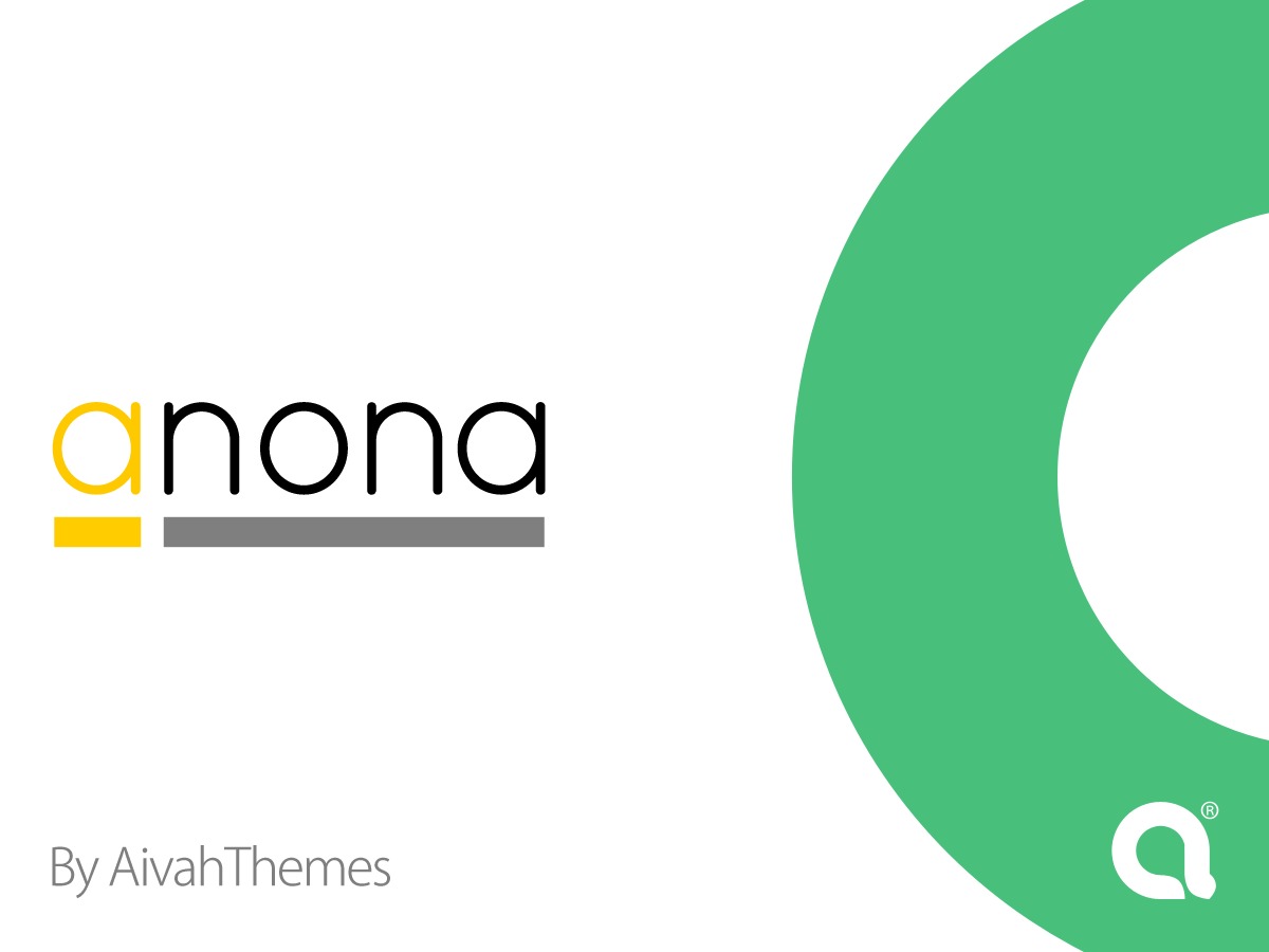 Anona theme WordPress by AivahThemes