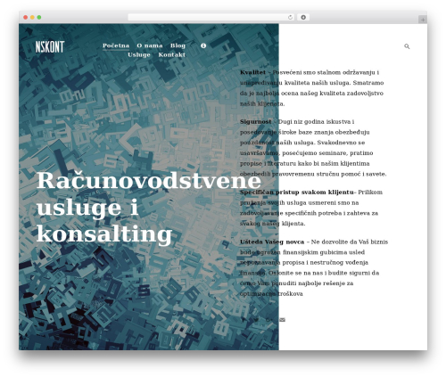 Aperitive. WordPress theme - nskont.rs