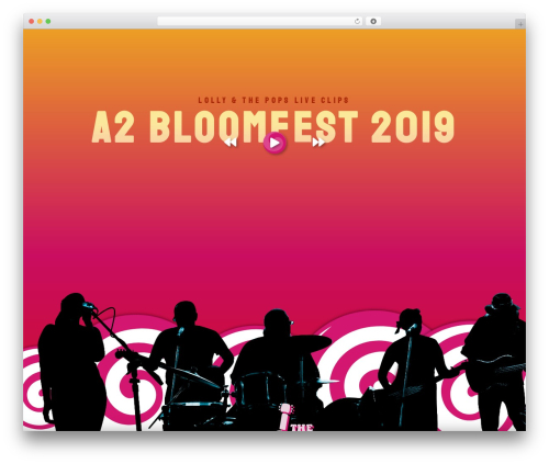 Basic - simplified theme WordPress - lollyandthepopsmusic.com