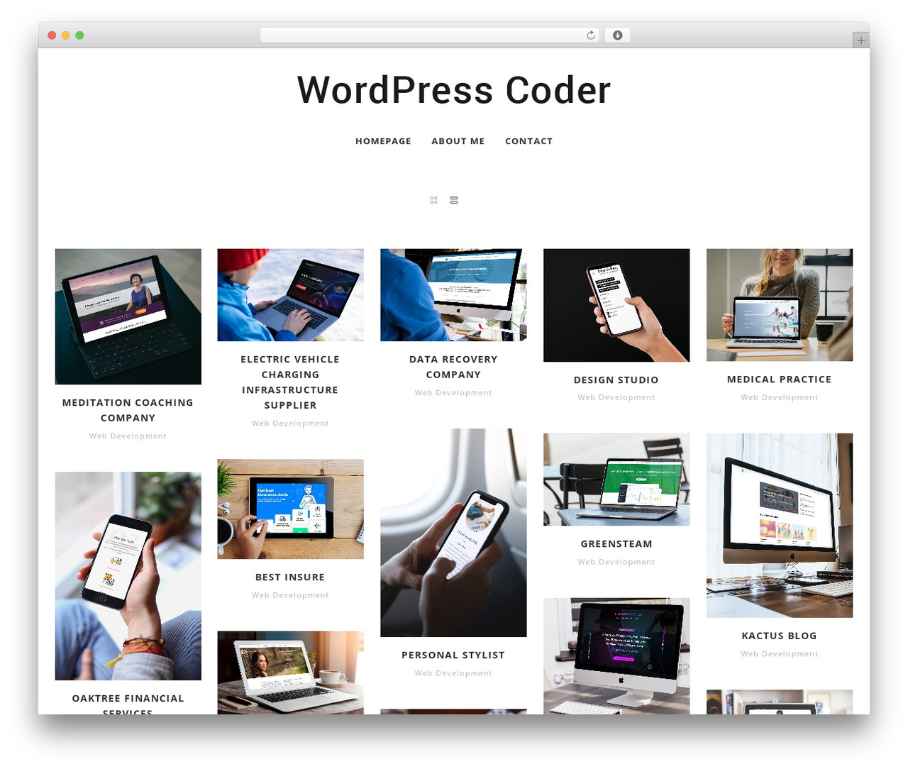 Coder WordPress portfolio theme - wordpresscoder.net Coder WordPress portfolio theme - wordpresscoder.net