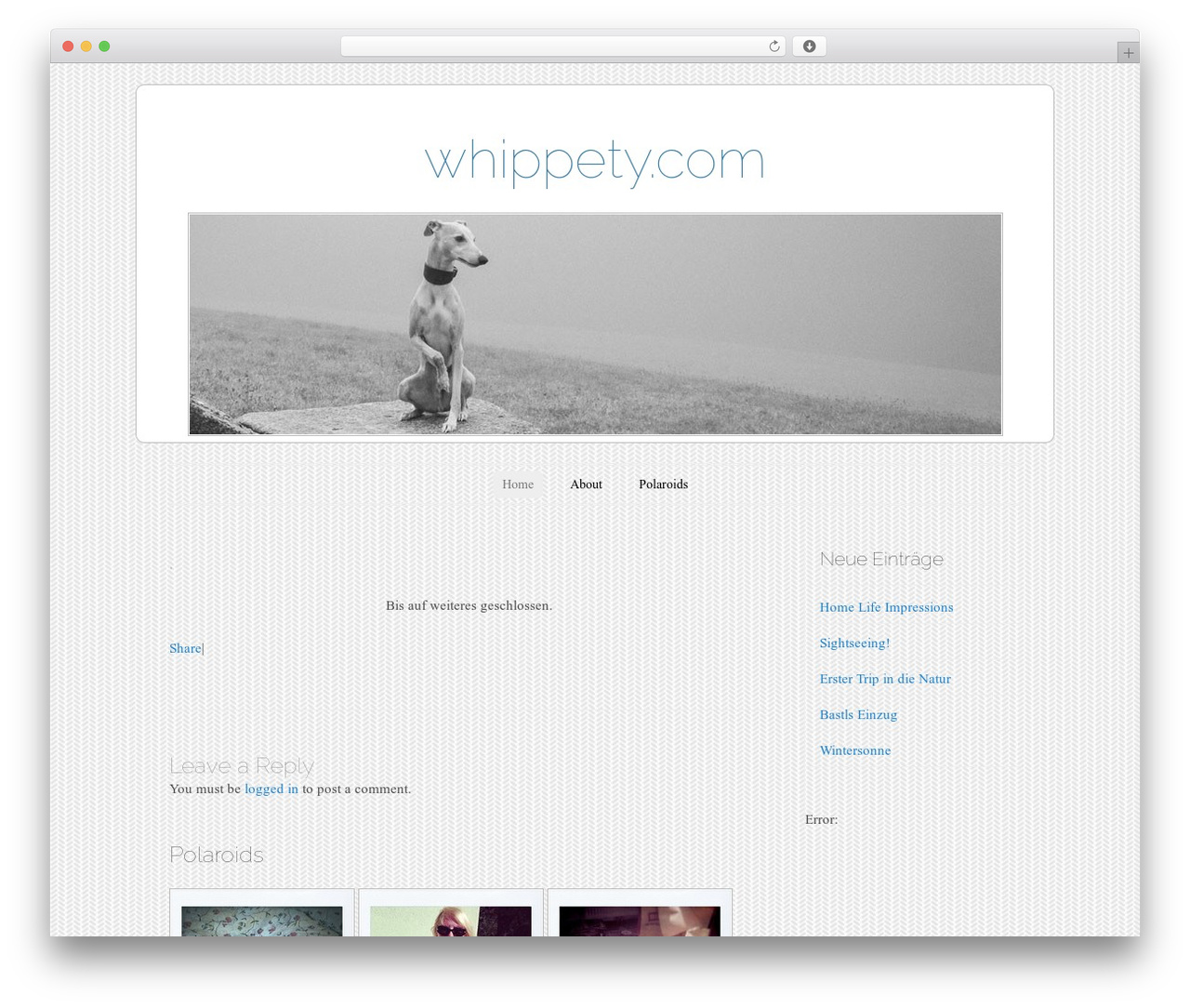 Forever WordPress theme - whippety.com Forever WordPress theme - whippety.com