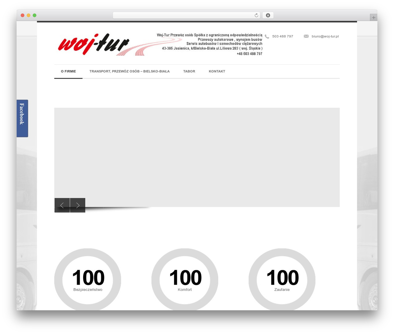 Goodwork (shared on wplocker.com) top WordPress theme - woj-tur.pl