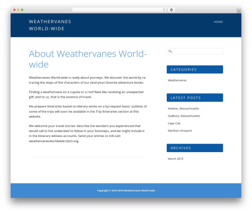 Hostmarks WP theme - weathervanesworldwide.org Hostmarks WP theme - weathervanesworldwide.org