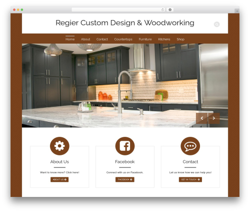 Nayma WordPress theme - warmthofwood.com