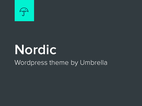 Nordic Child WordPress theme by Umbrella