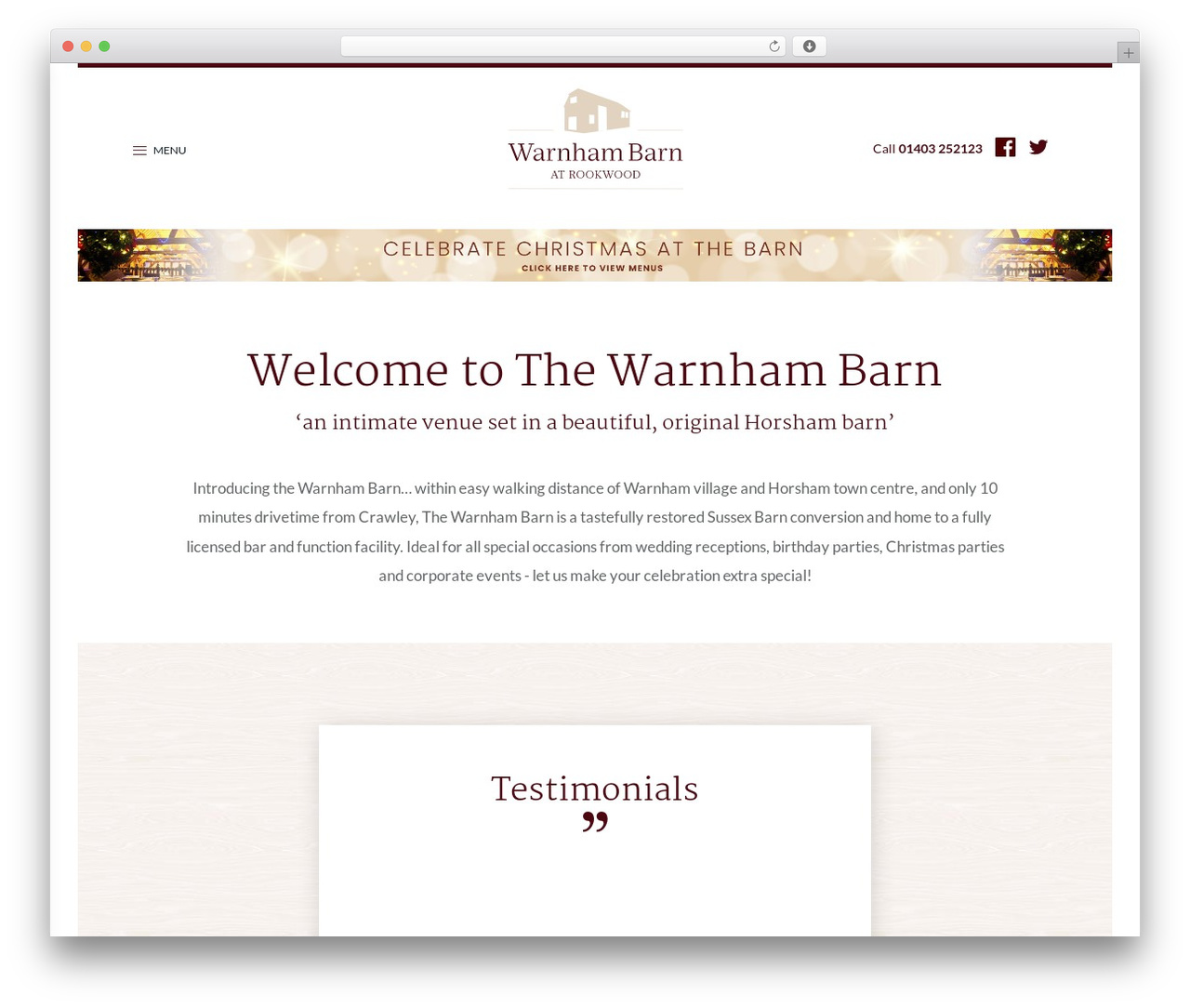 Theme WordPress Warnham Barn - warnhambarn.co.uk Theme WordPress Warnham Barn - warnhambarn.co.uk