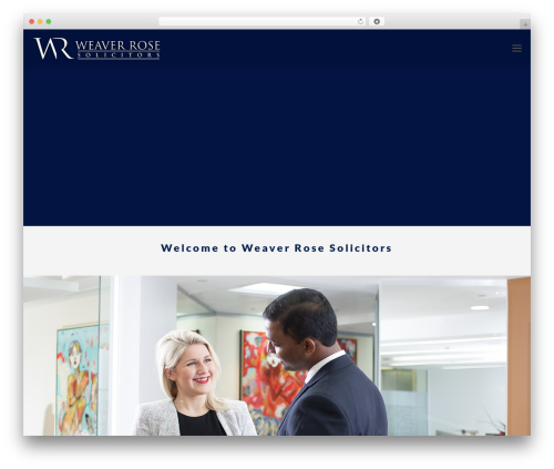 Theme WordPress Betheme - weaverrose.co.uk
