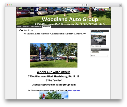 Theme WordPress Elbee Elgee - woodlandautogroup.com