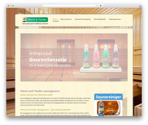Theme WordPress Gone WordPress Theme - warmandtender.nl