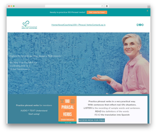 Theme WordPress Ona - thewordgourmet.com
