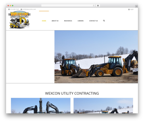 Theme WordPress WEXCON - wexconinc.com