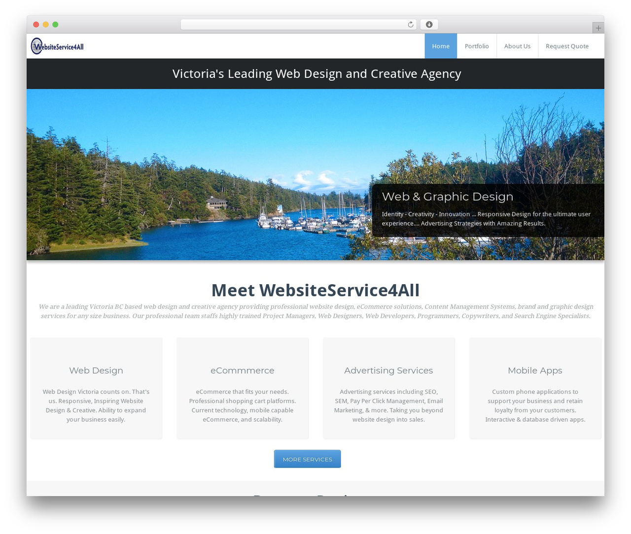 WordPress theme Busiprof - websitedesignirvine.com